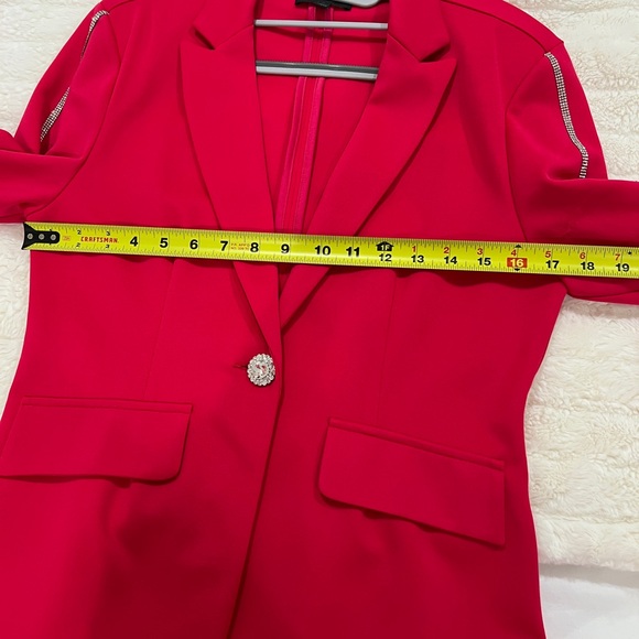 Hot pink / ❤️BLING ❤️ Barbie pink jacket blazer / price drop due to snag! 😱 - Picture 9 of 13
